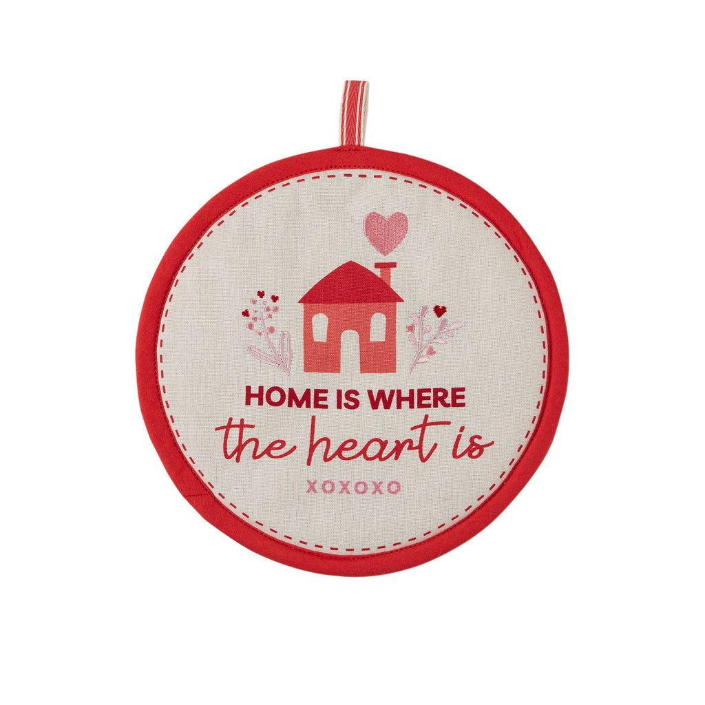 Home Is Where the Heart Is Potholder Gift Set