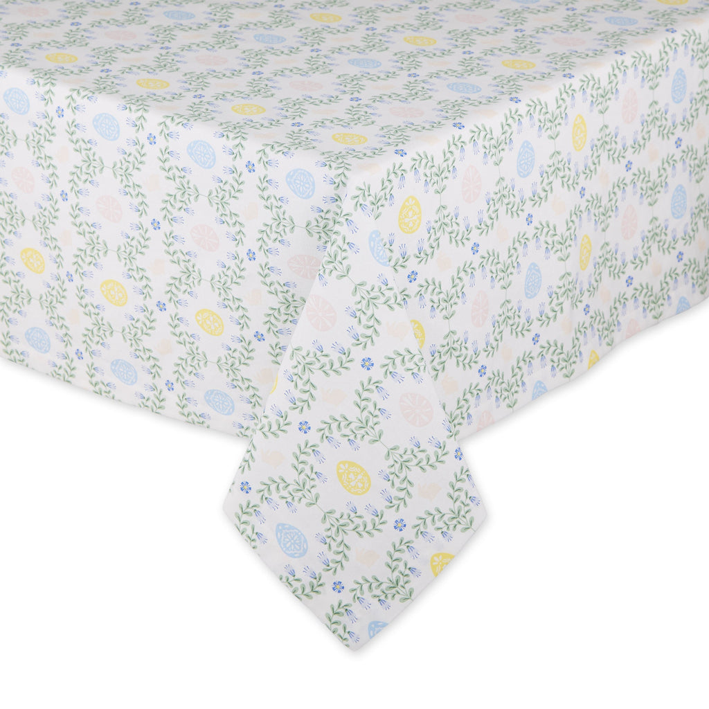 Easter Topiary Printed Tablecloth - 52 x 52"