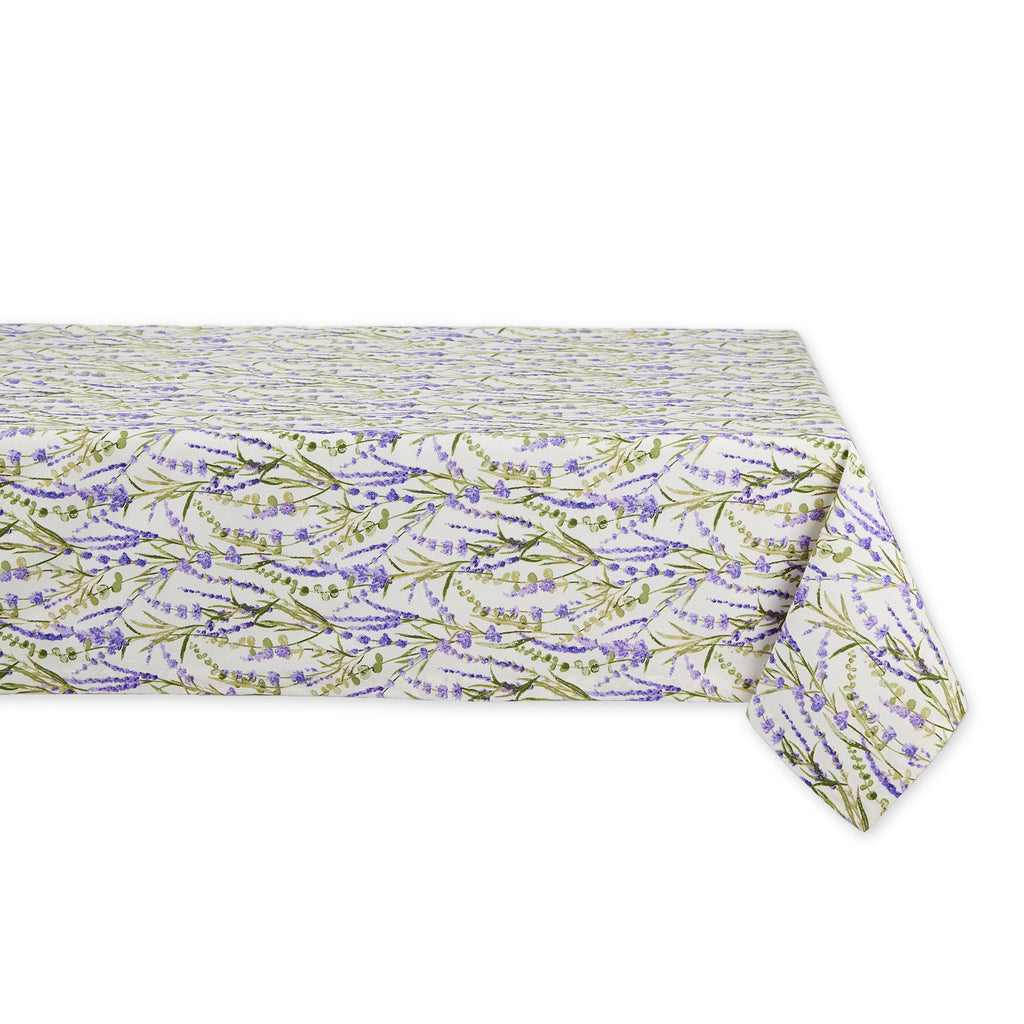 Lavender Fields Printed Tablecloth -  52 x 52"