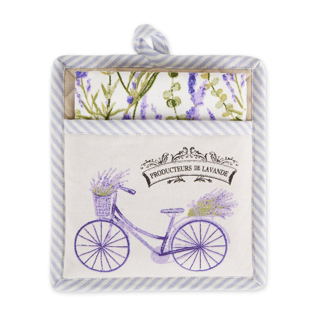 Provence Lavender Potholder Gift Set