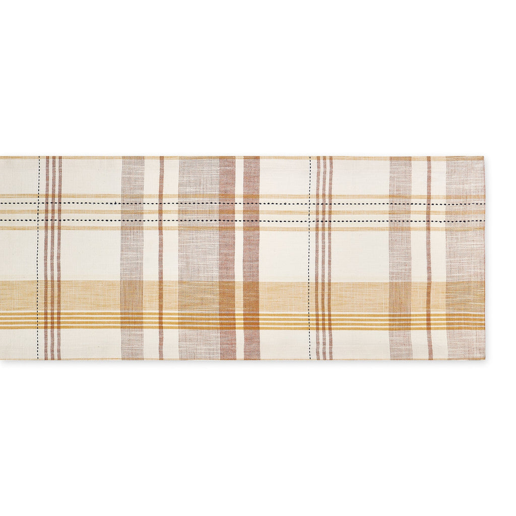 Veranda Plaid Table Runner