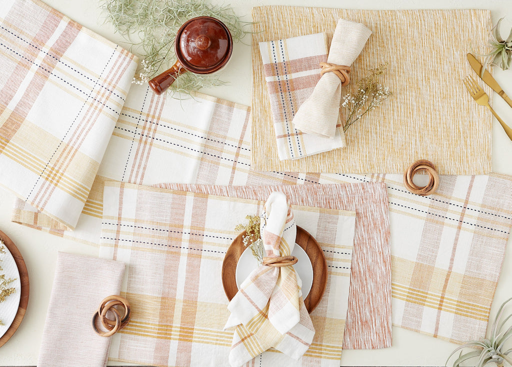 Veranda Plaid Table Runner