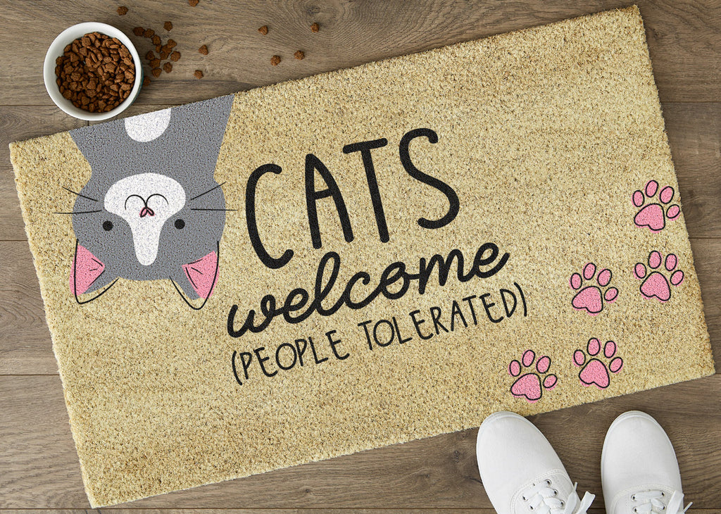 Cats Welcome Doormat