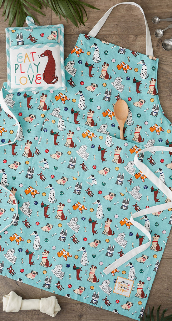 Furever Friends Printed Chefs Apron