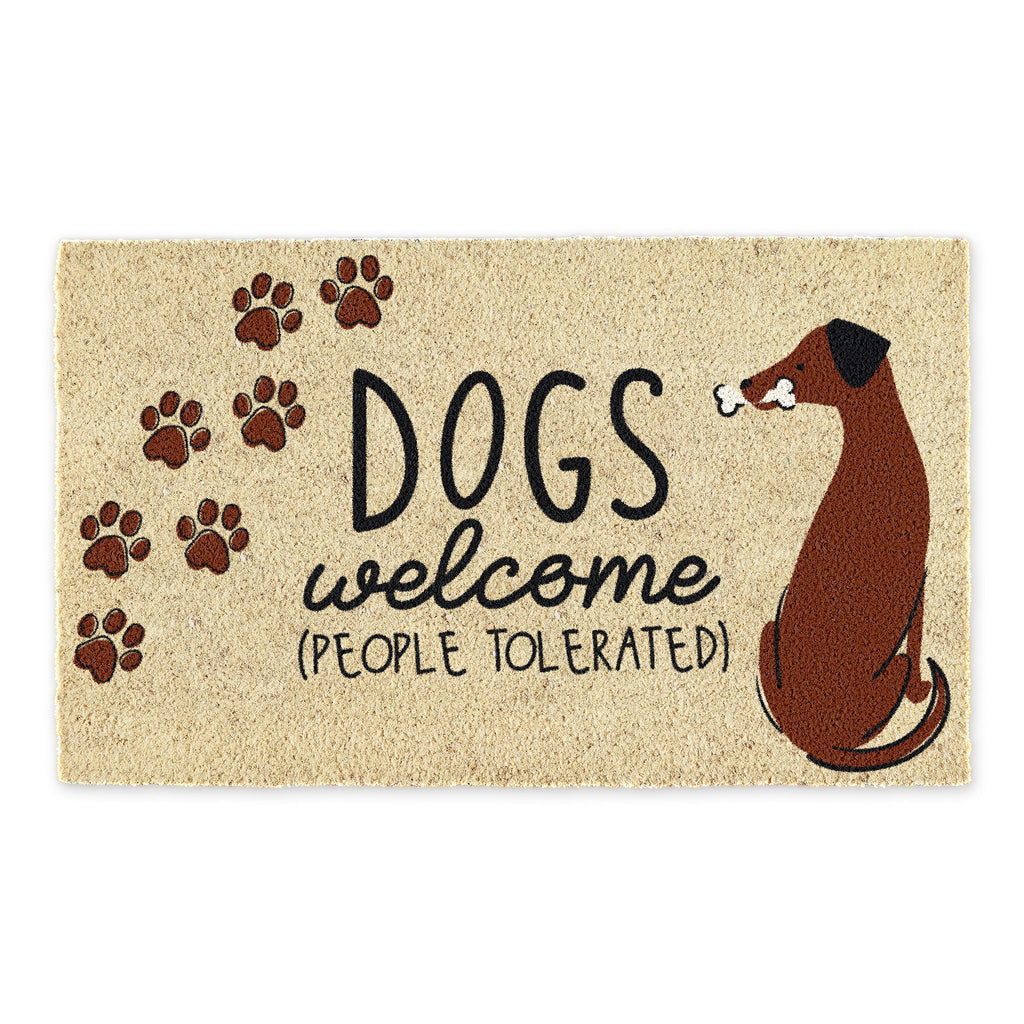 Dogs Welcome Doormat