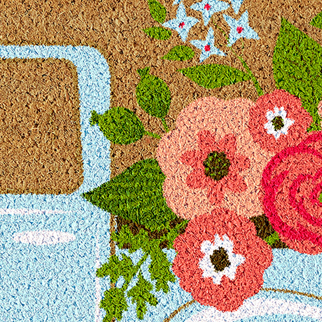 Welcome Spring Truck Doormat