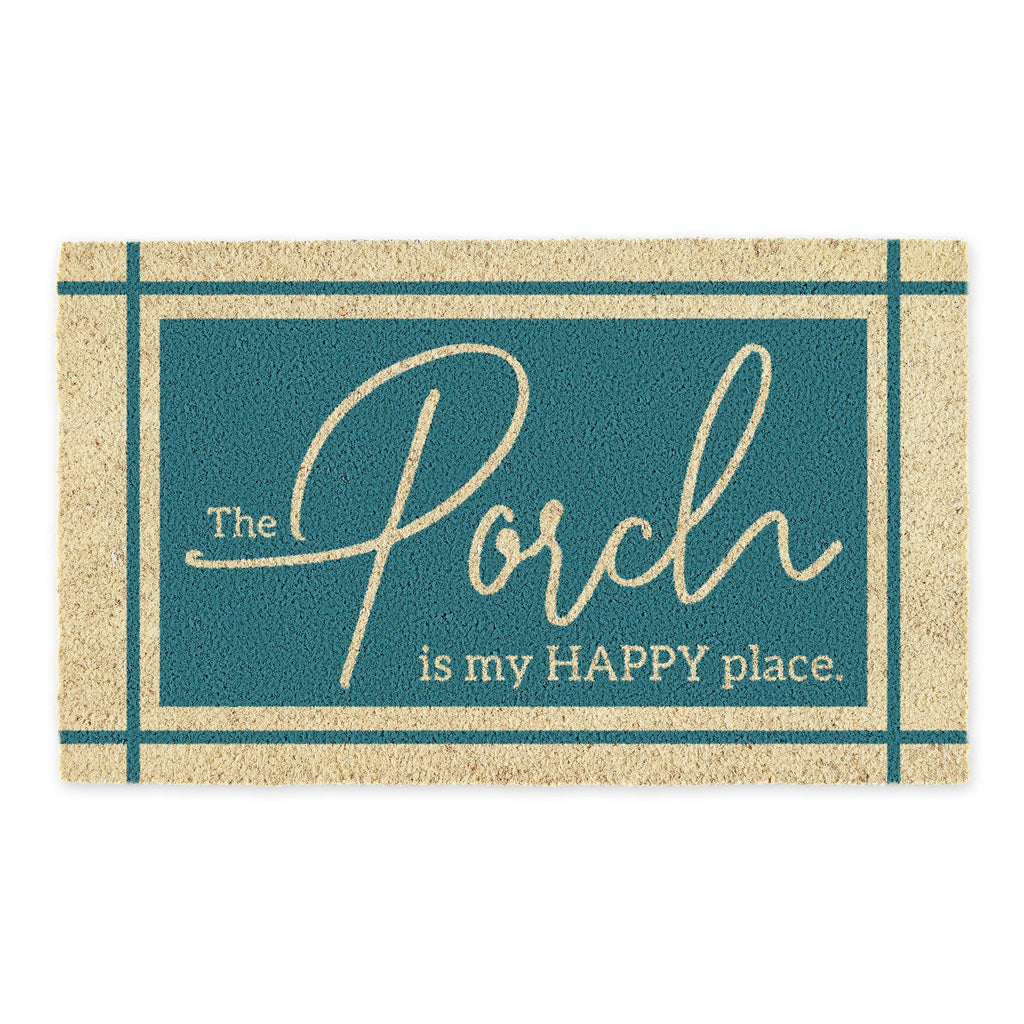 The Porch is My Happy Place Doormat