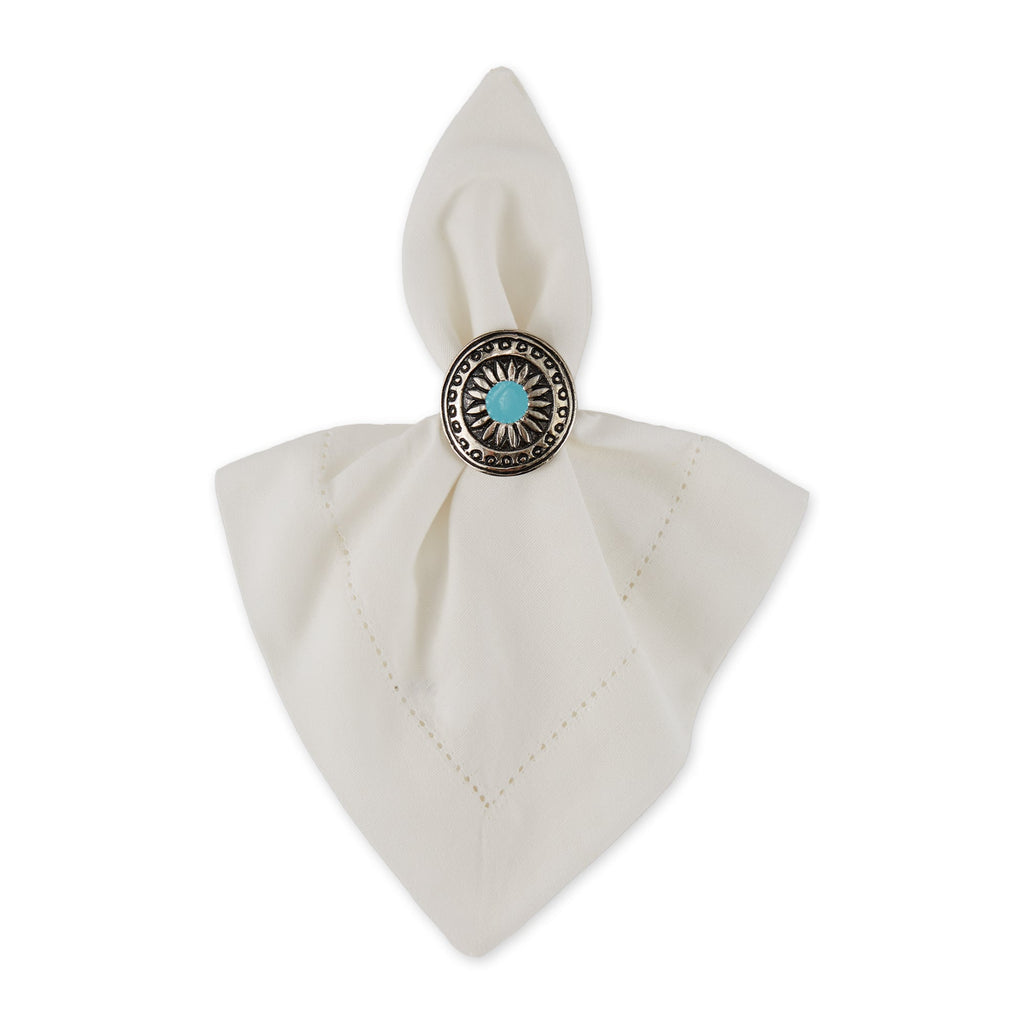 Turquoise Sun Napkin Ring