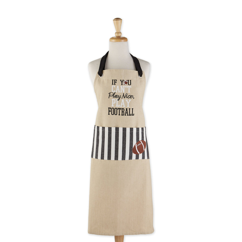 Play Nice Or Play Football Apron