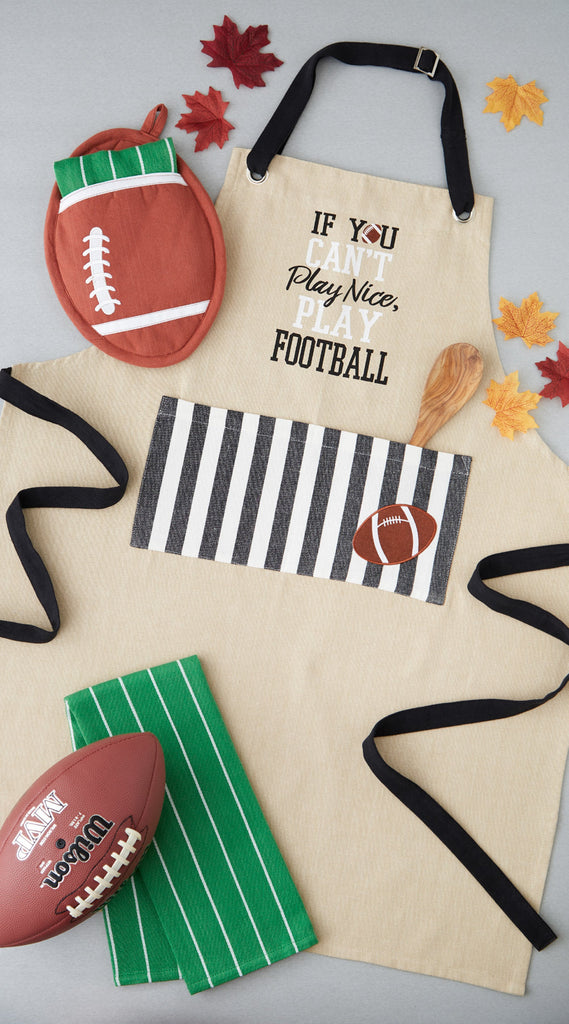 Play Nice Or Play Football Apron