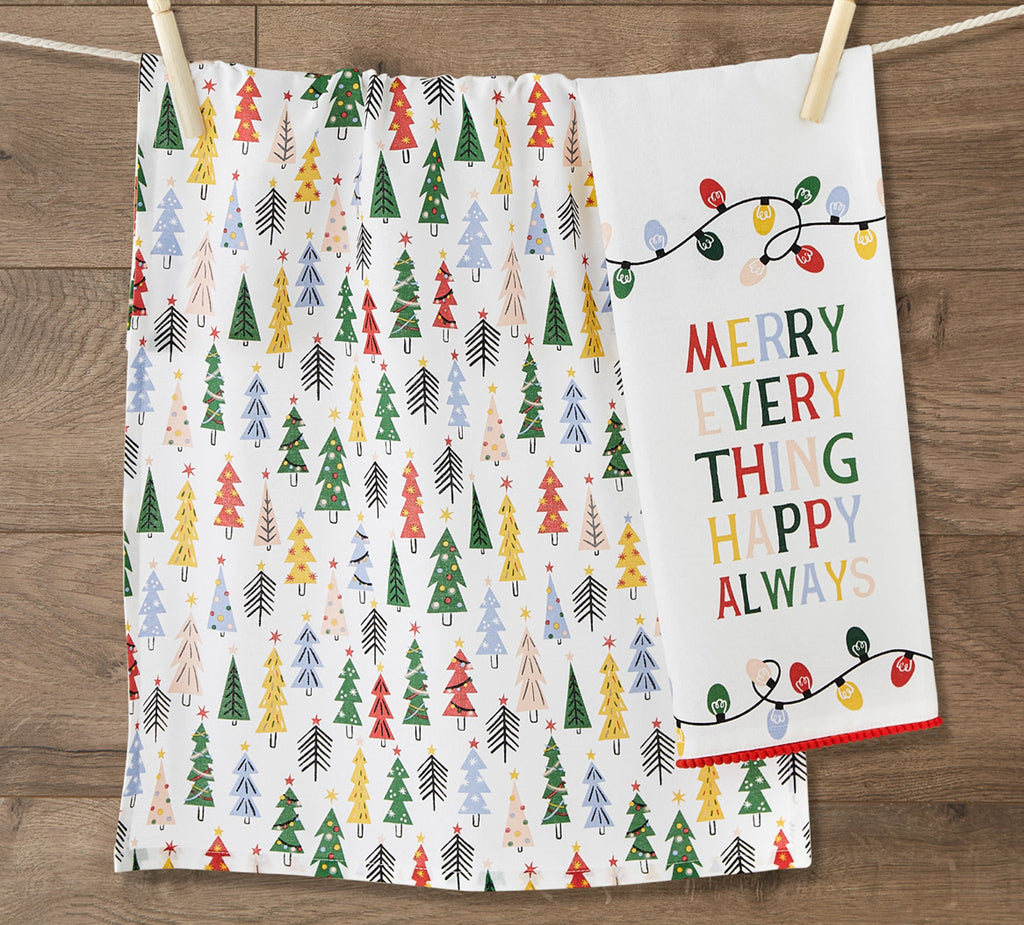 Merry Everything Dishtowel Set Of 2