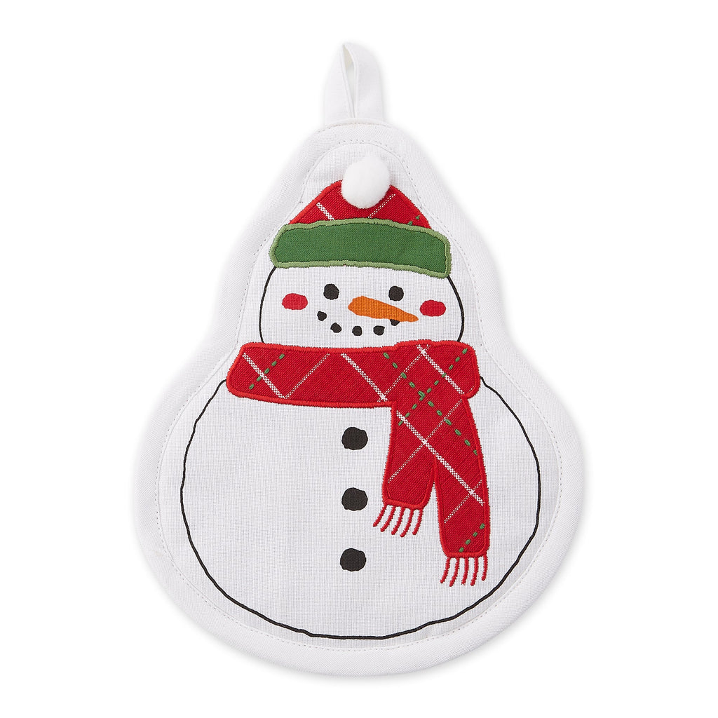 Merry Snowman Potholder Gift Set