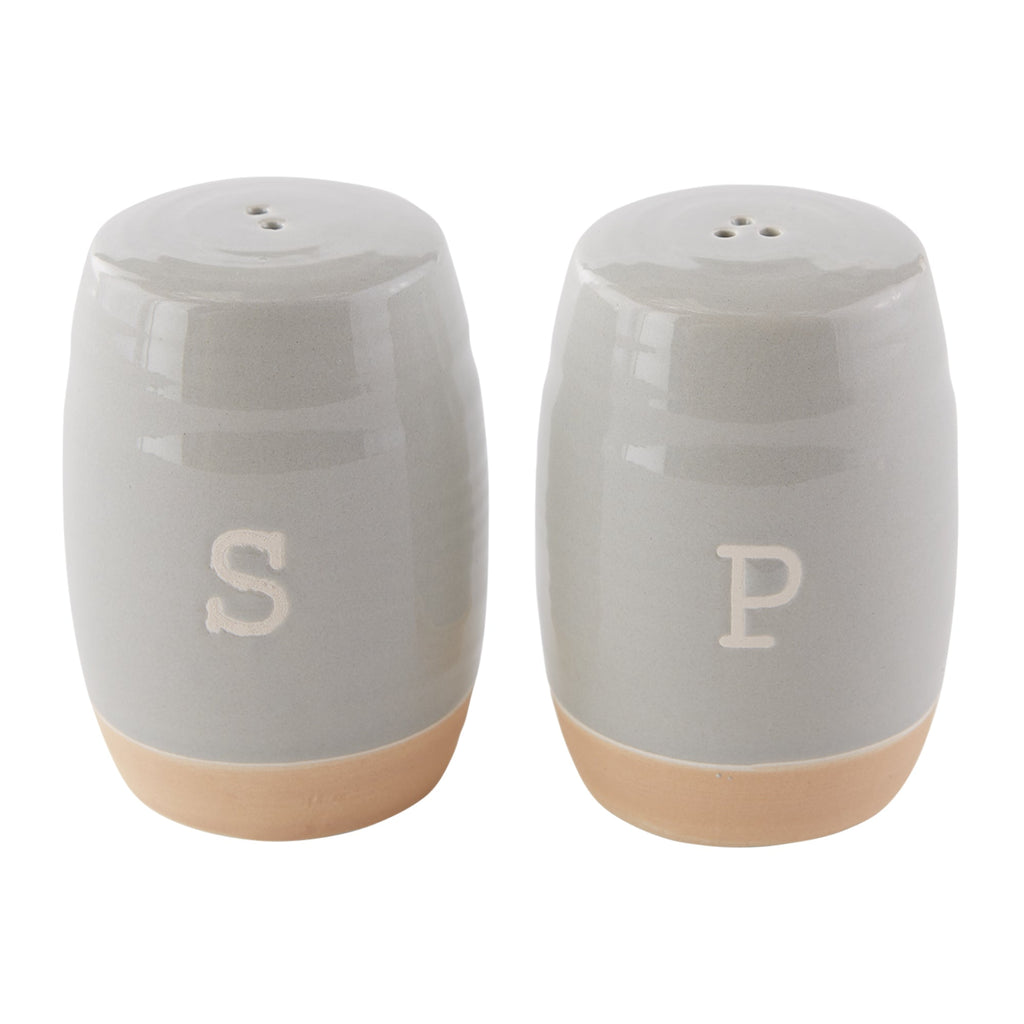 Gray Ceramic Salt And Pepper Shaker