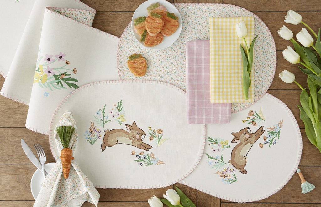 Spring Bunny Printed Placemat