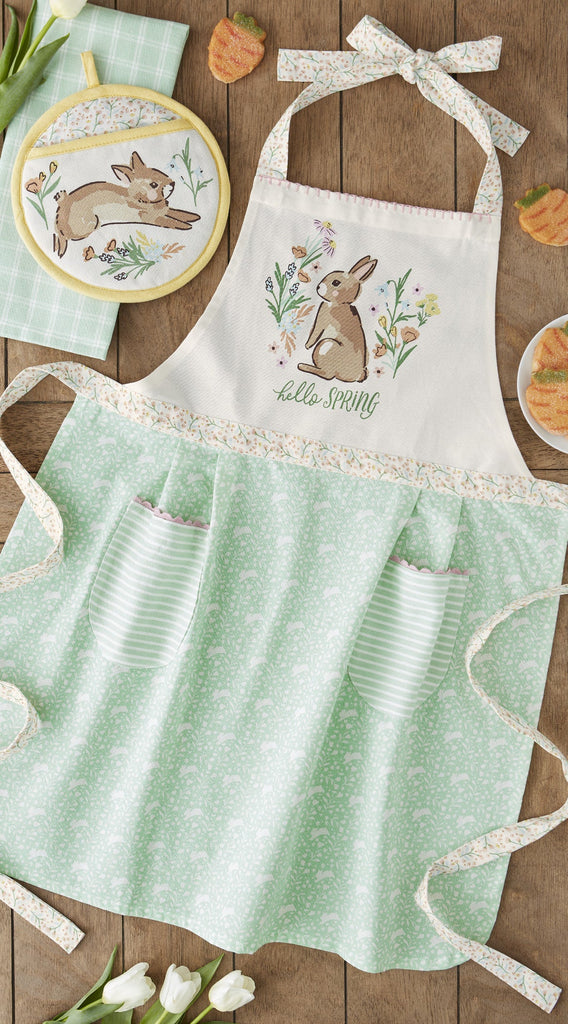 Spring Bunny Potholder Gift Set