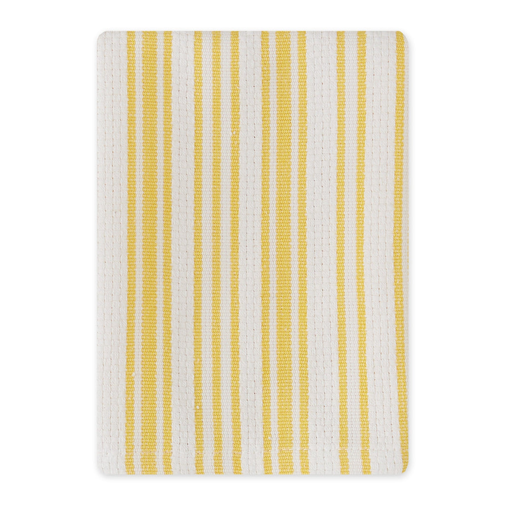 Yarrow Yellow Classic Stripe Heavyweight Kitchen Set of 3