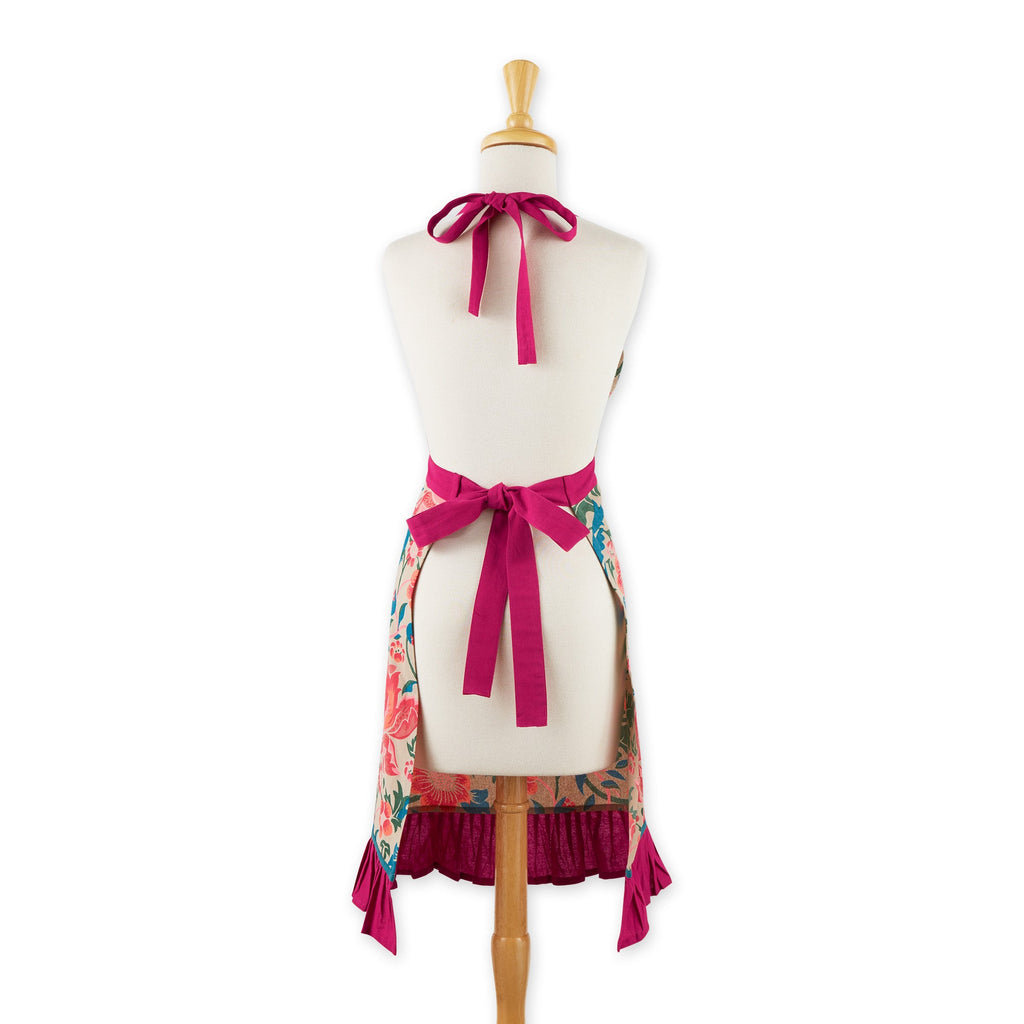 Boho Floral Apron