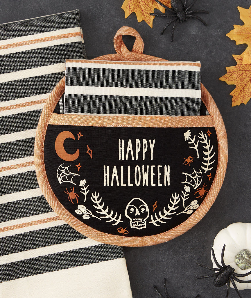 Happy Halloween Potholder Gift Set