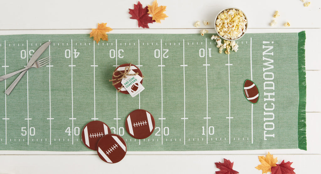 Football Printed Coaster Set of 4