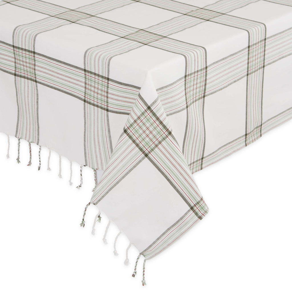 Tree Farm Plaid Tablecloth 52 x 52"