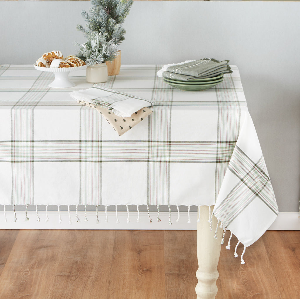 Tree Farm Plaid Tablecloth - 60 x 84"