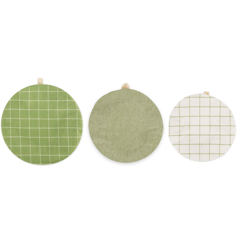 Clover Dish Covers Set of 3