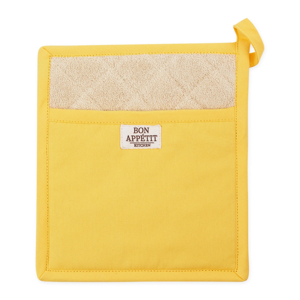 Yarrow Yellow Chino Potholder