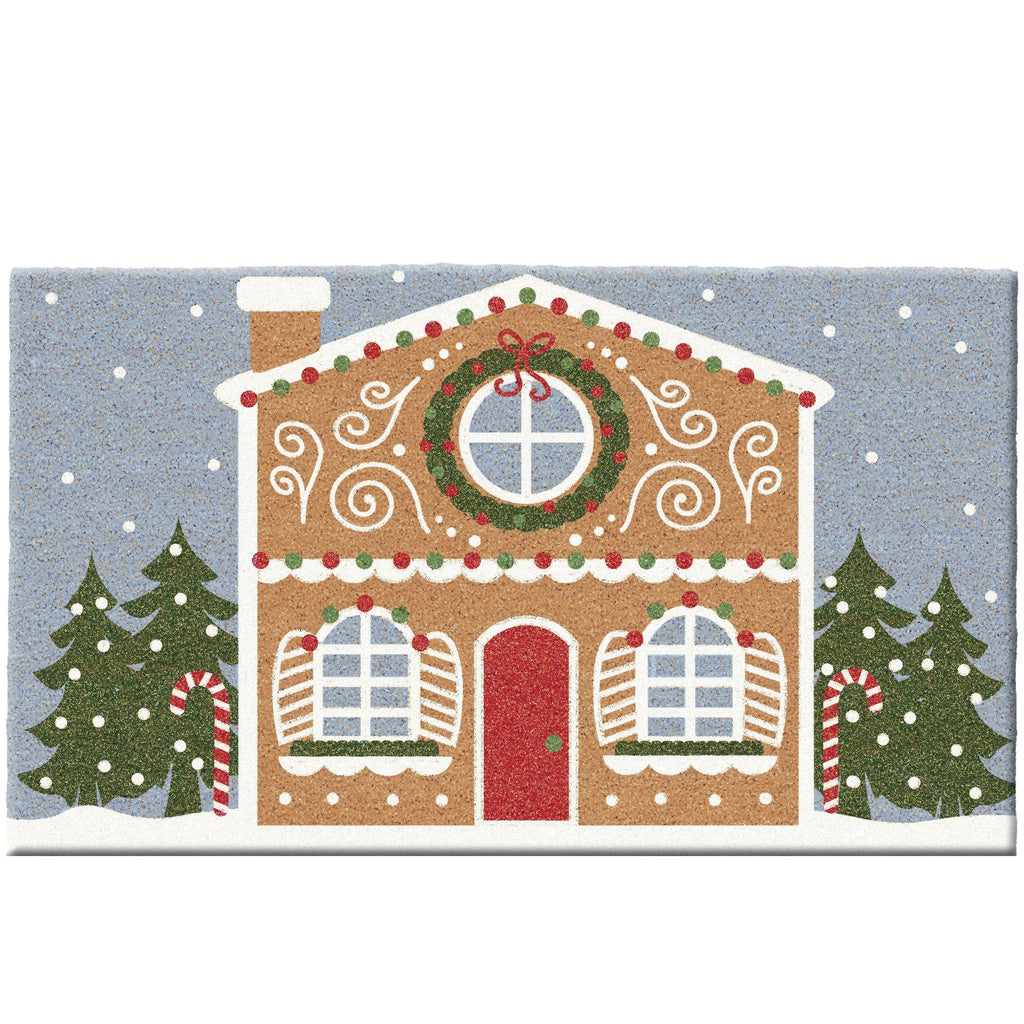 Gingerbread House Doormat