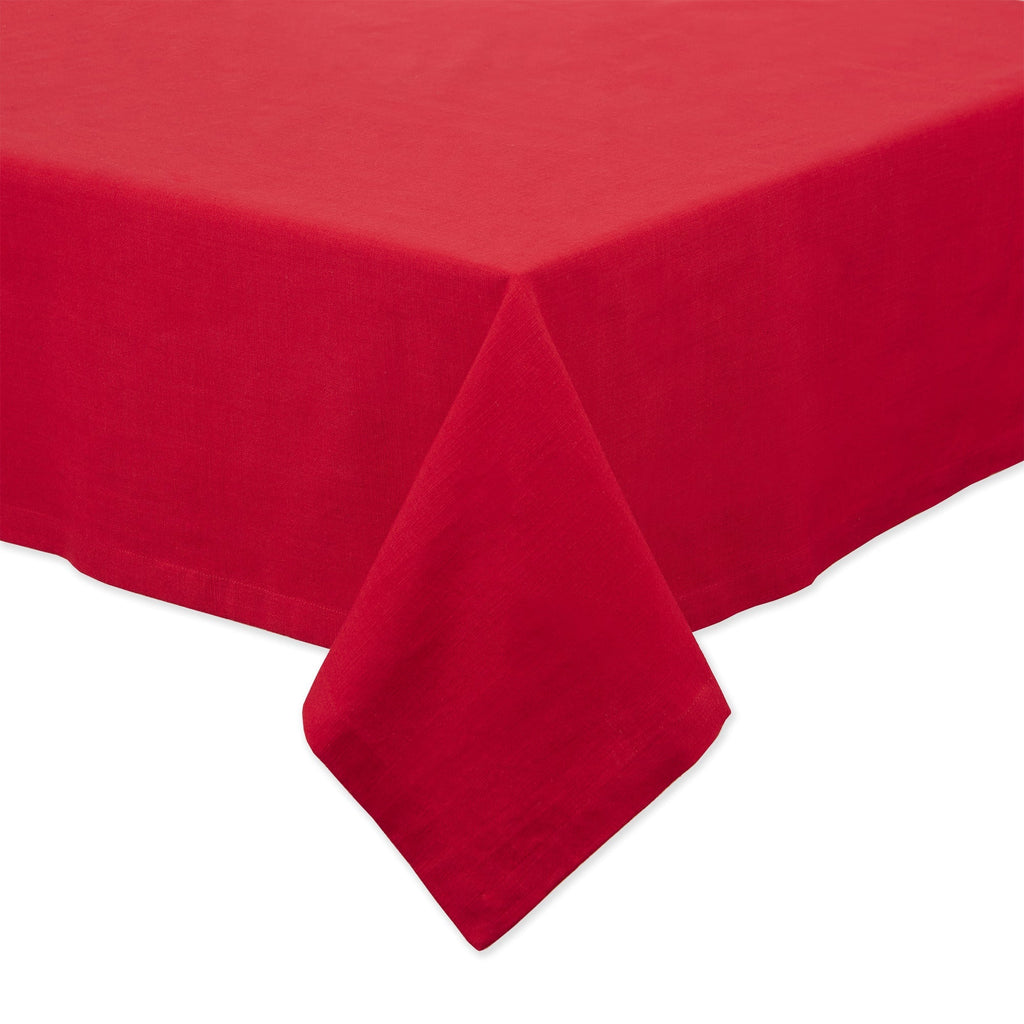 Holly Berry Slub Tablecloth