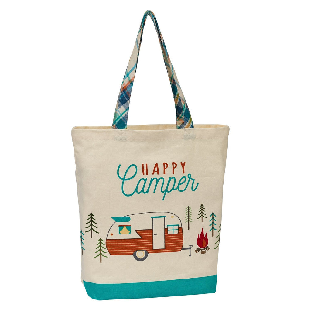 Happy Camper Print Tote - DII Design Imports