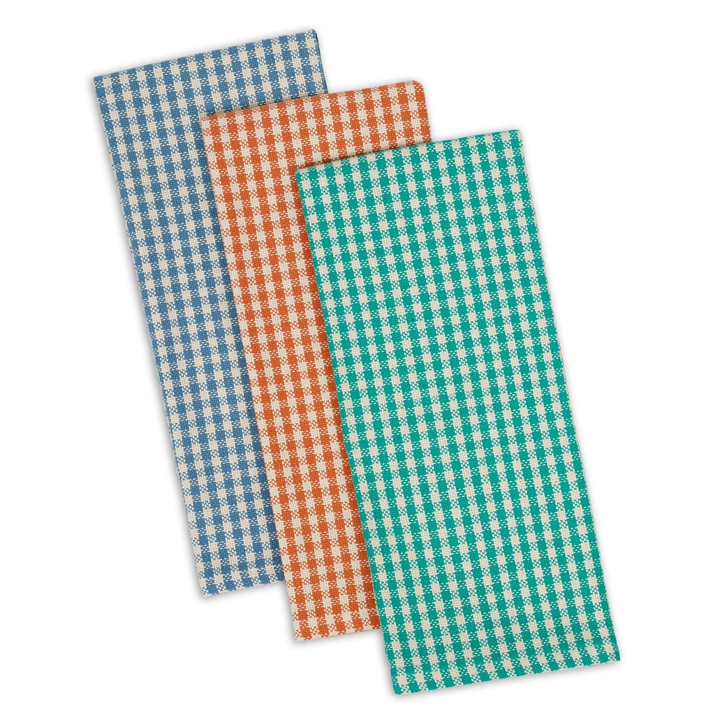 Camp Checks Dishtowel Set of 3 - DII Design Imports