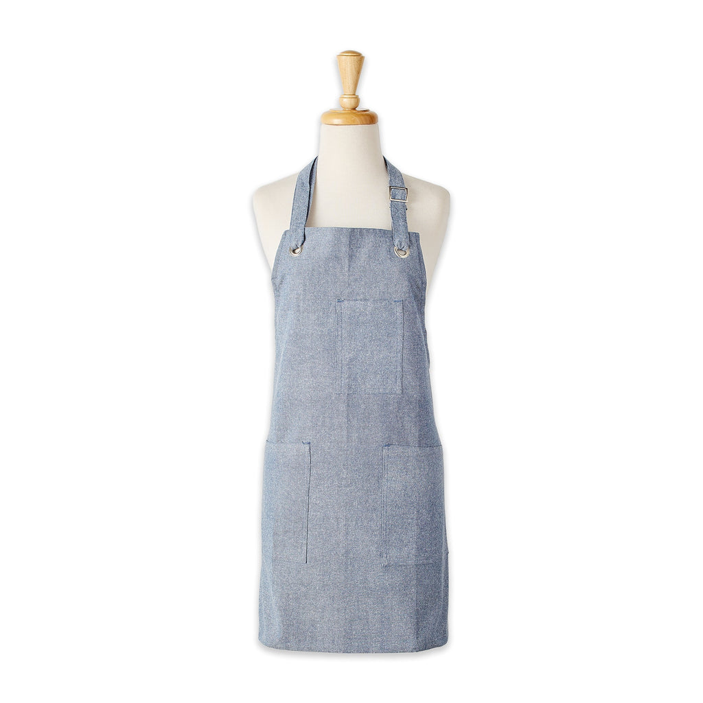 Pantry Apron - Navy Chambray