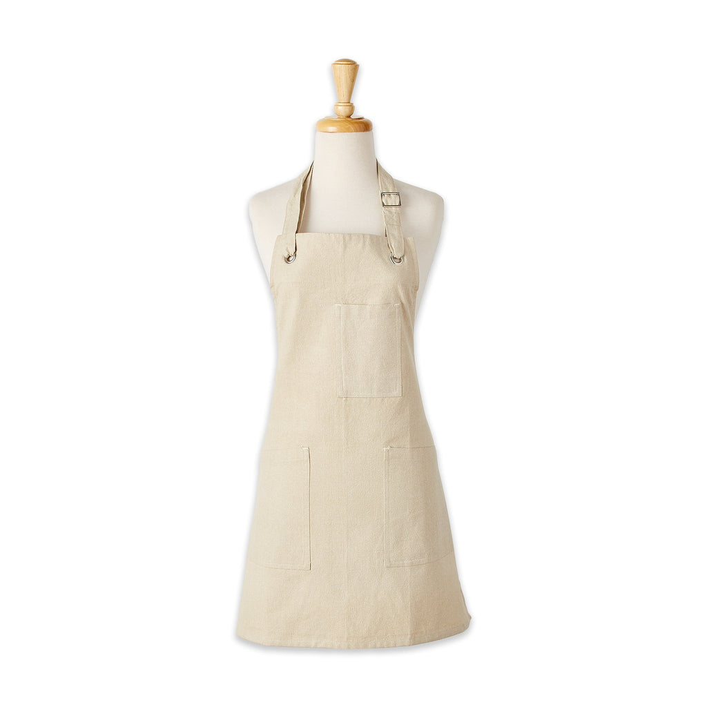 Pantry Apron - Flax Chambray