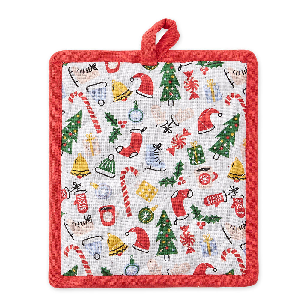 Oh What Fun Potholder Gift Set