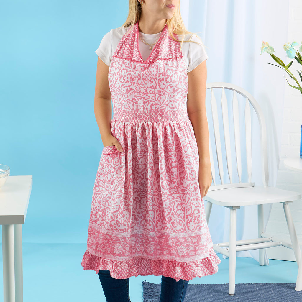 Pink Ophelia Apron