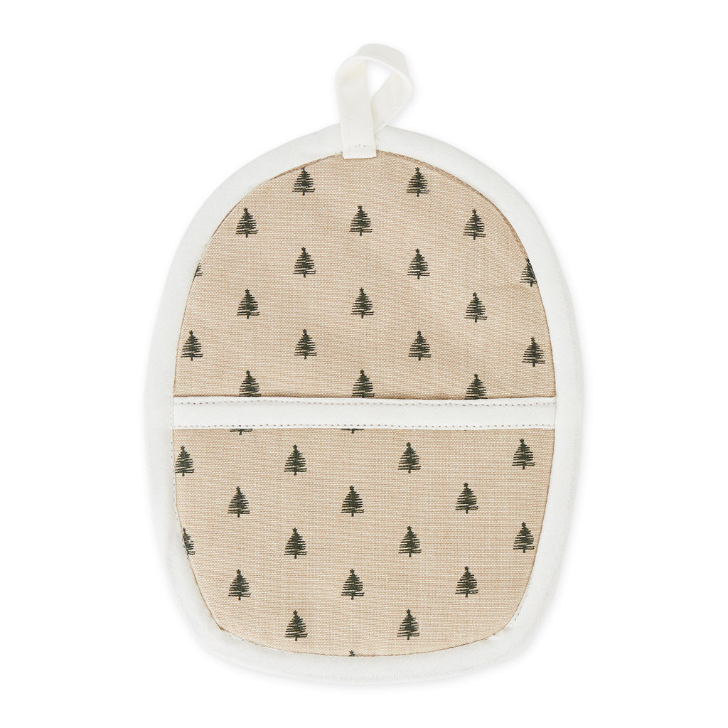 Winter Snowglobe Potholder Gift Set