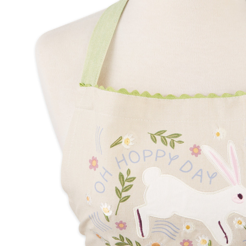 Oh Hoppy Day Embellished Apron