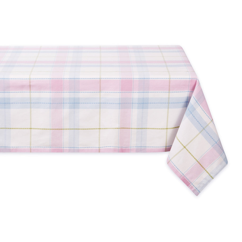 Oh Hoppy Day Plaid Tablecloth - 52x52