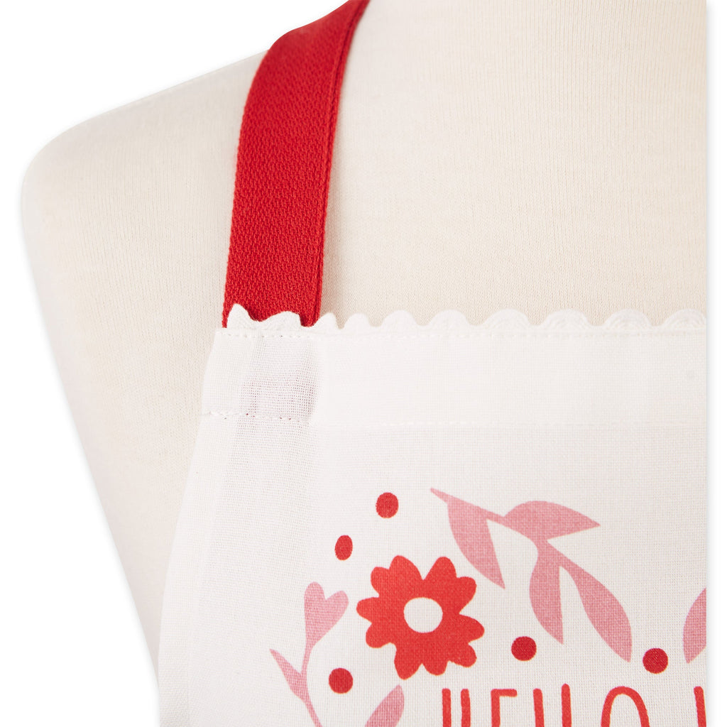 Hello Love Printed Apron