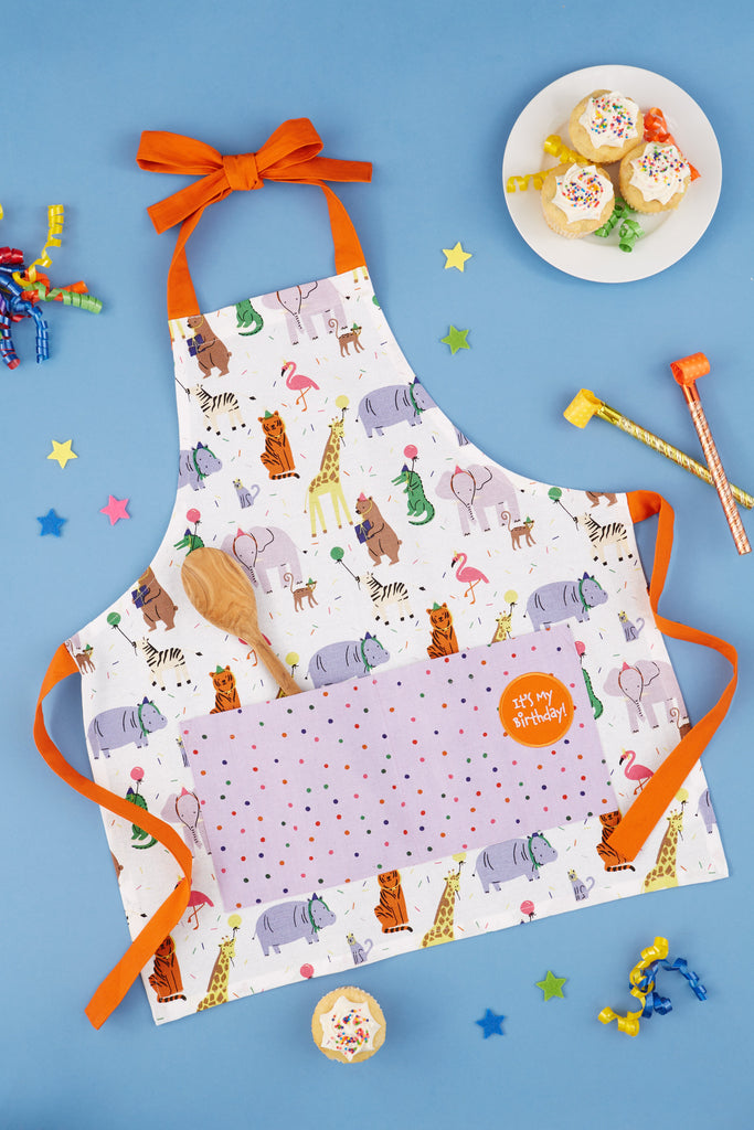 It's My Birthday Printed Children's Apron