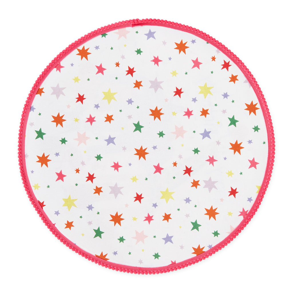 Animal Party Embellished Round Placemat