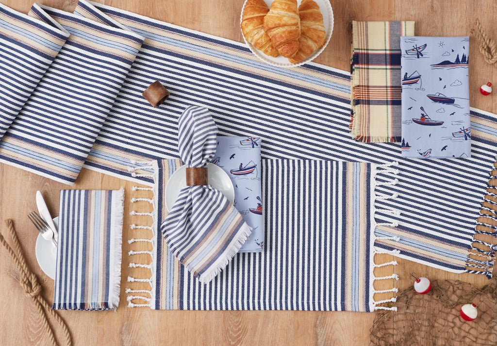 Boat House Striped Placemat