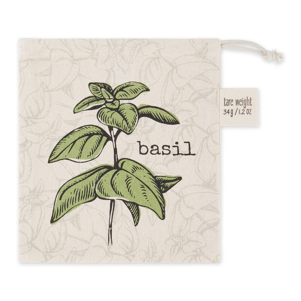 Garden Herbs Produce Bags Set of 3