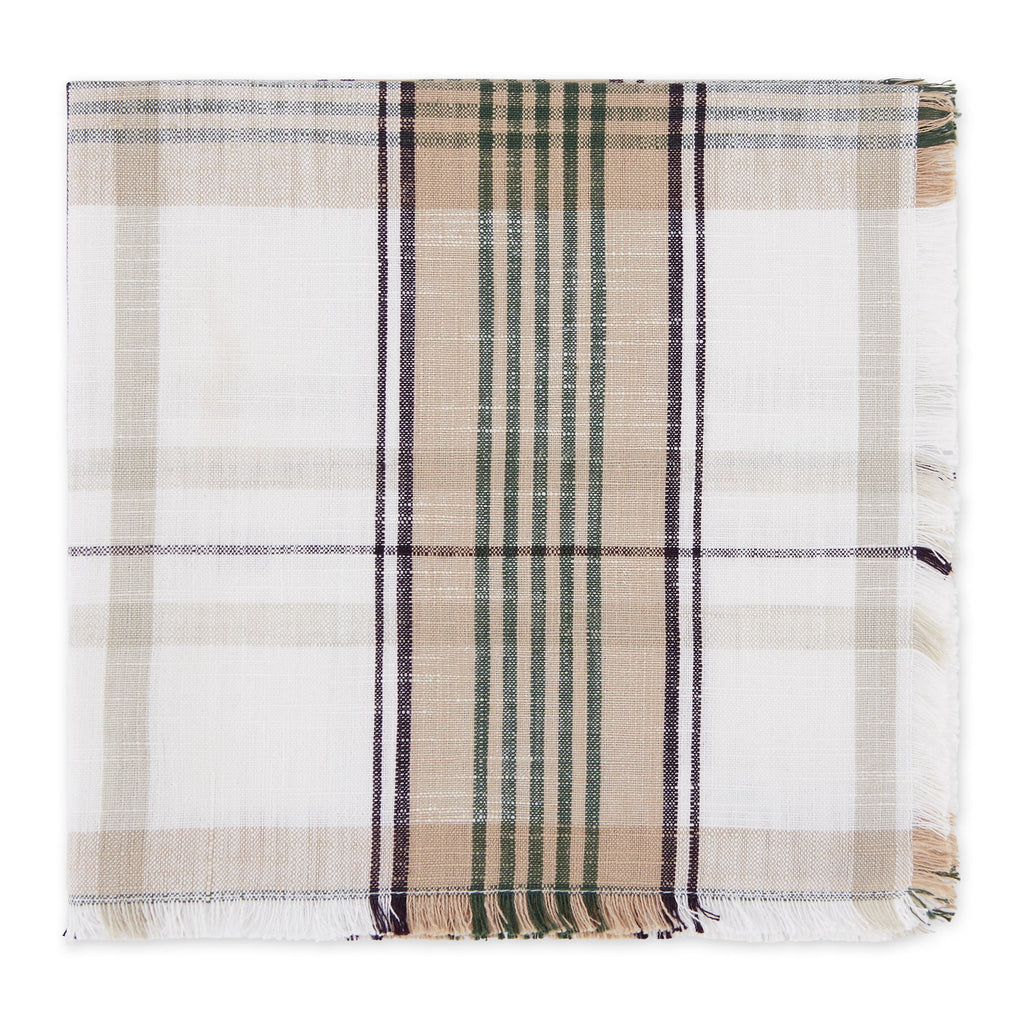 Green House Plaid Napkin