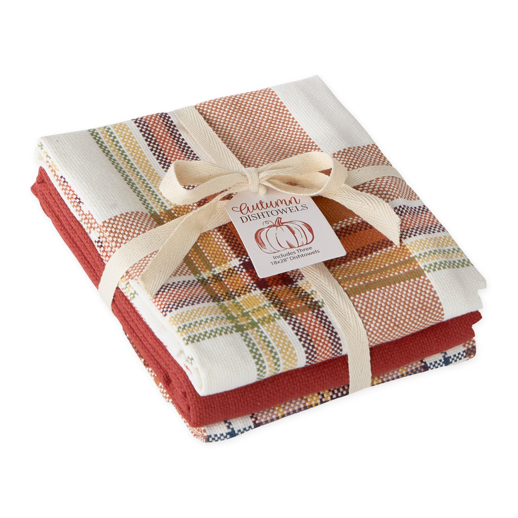 Autumn Harvest Heavyweight Essentials Dishtowel Set of 3