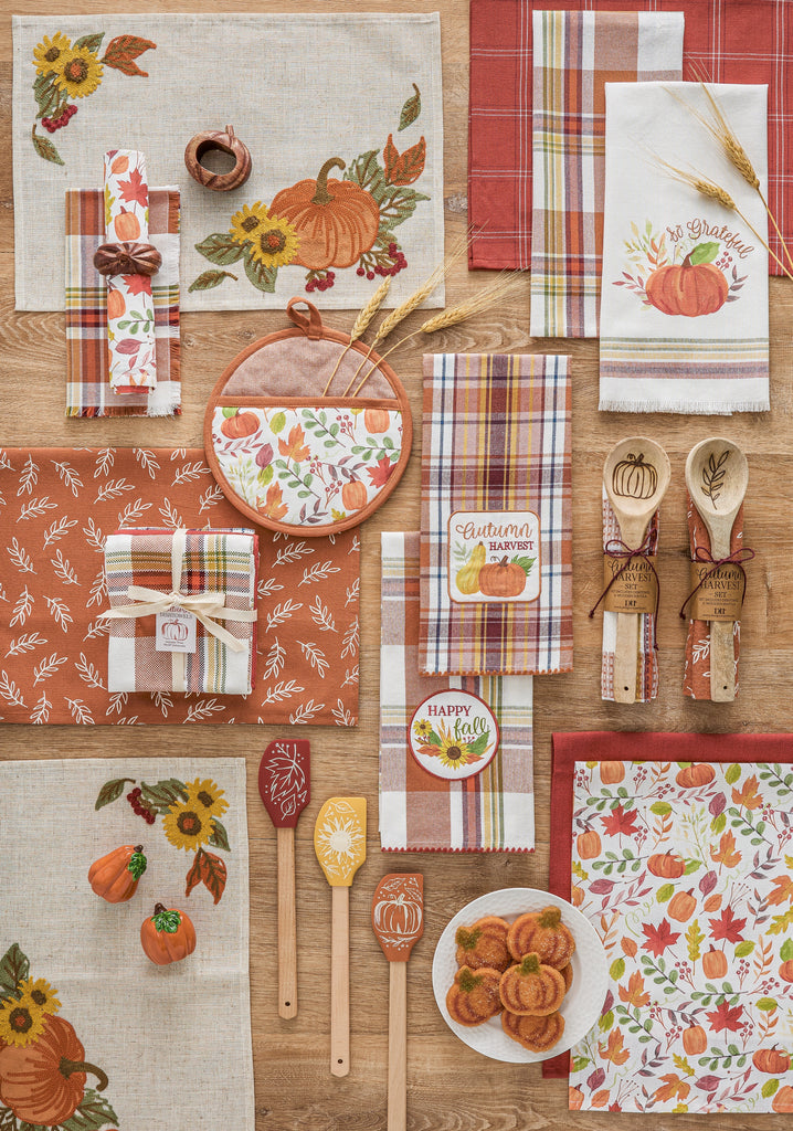 Autumn Harvest Heavyweight Essentials Dishtowel Set of 3