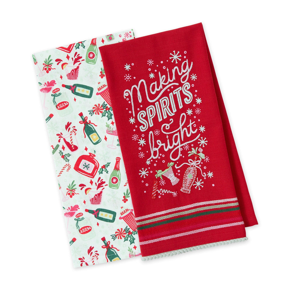 Spirits Bright Dishtowel Set of 2