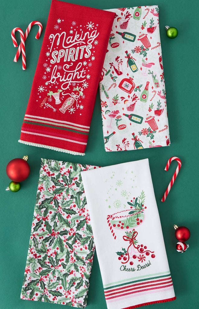 Spirits Bright Dishtowel Set of 2