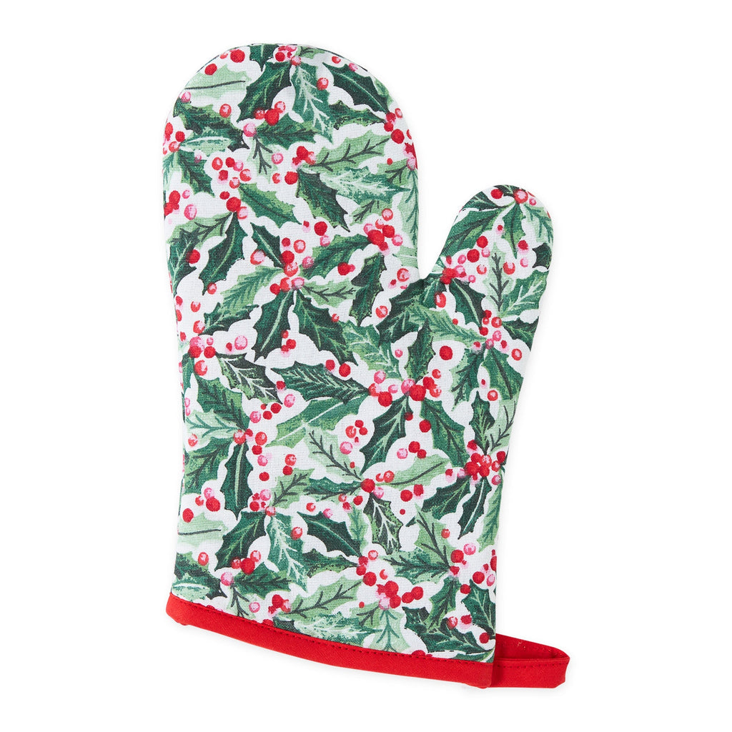 Holly Jolly Printed Oven Mitt