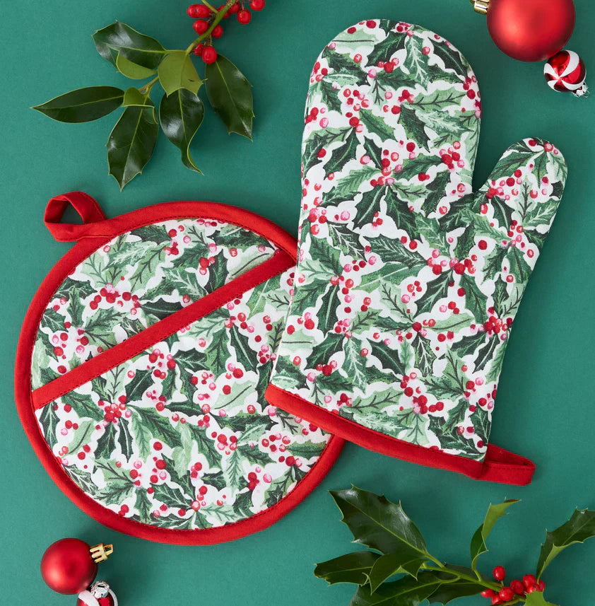 Holly Jolly Printed Potholder